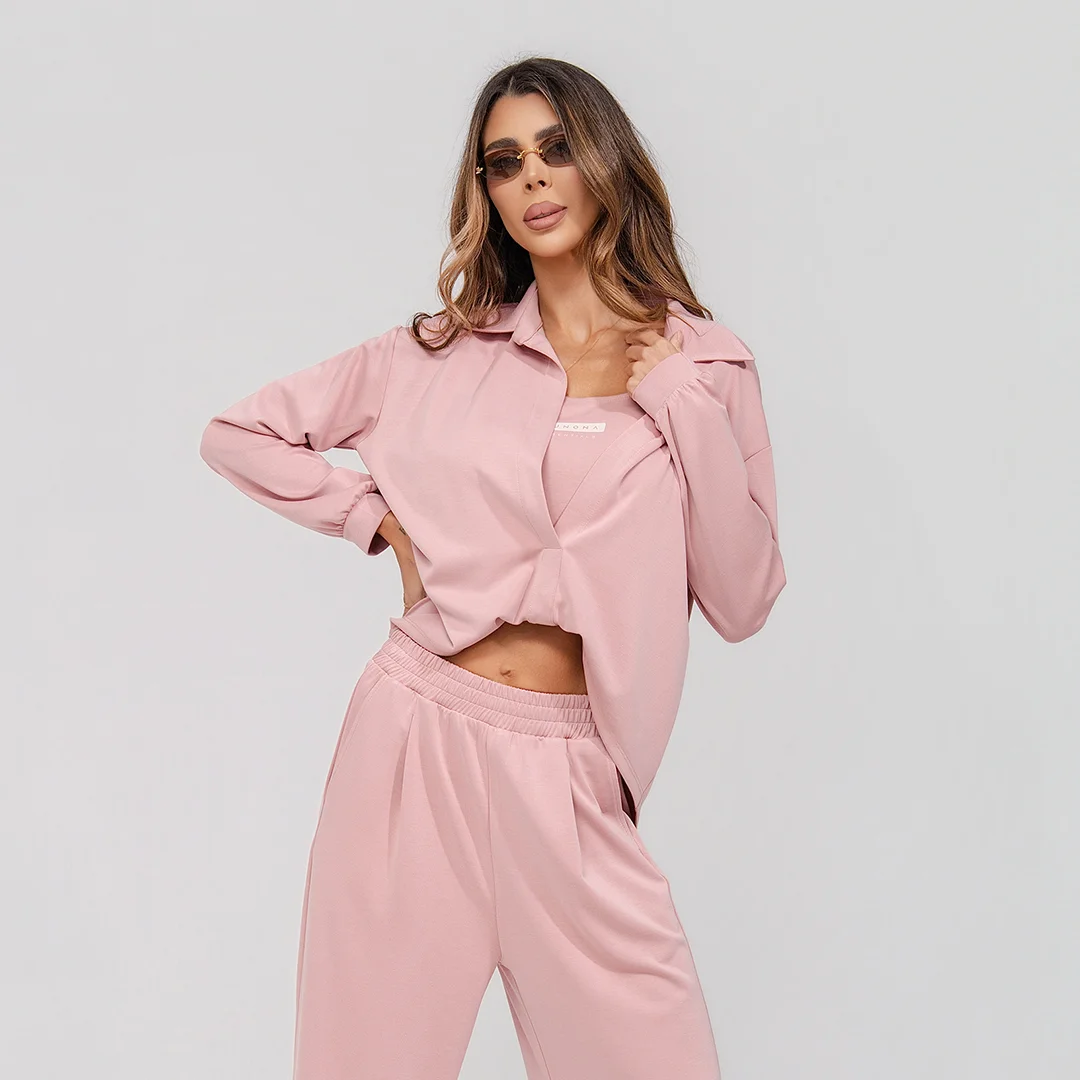 Оувърсайз риза с топ Junona