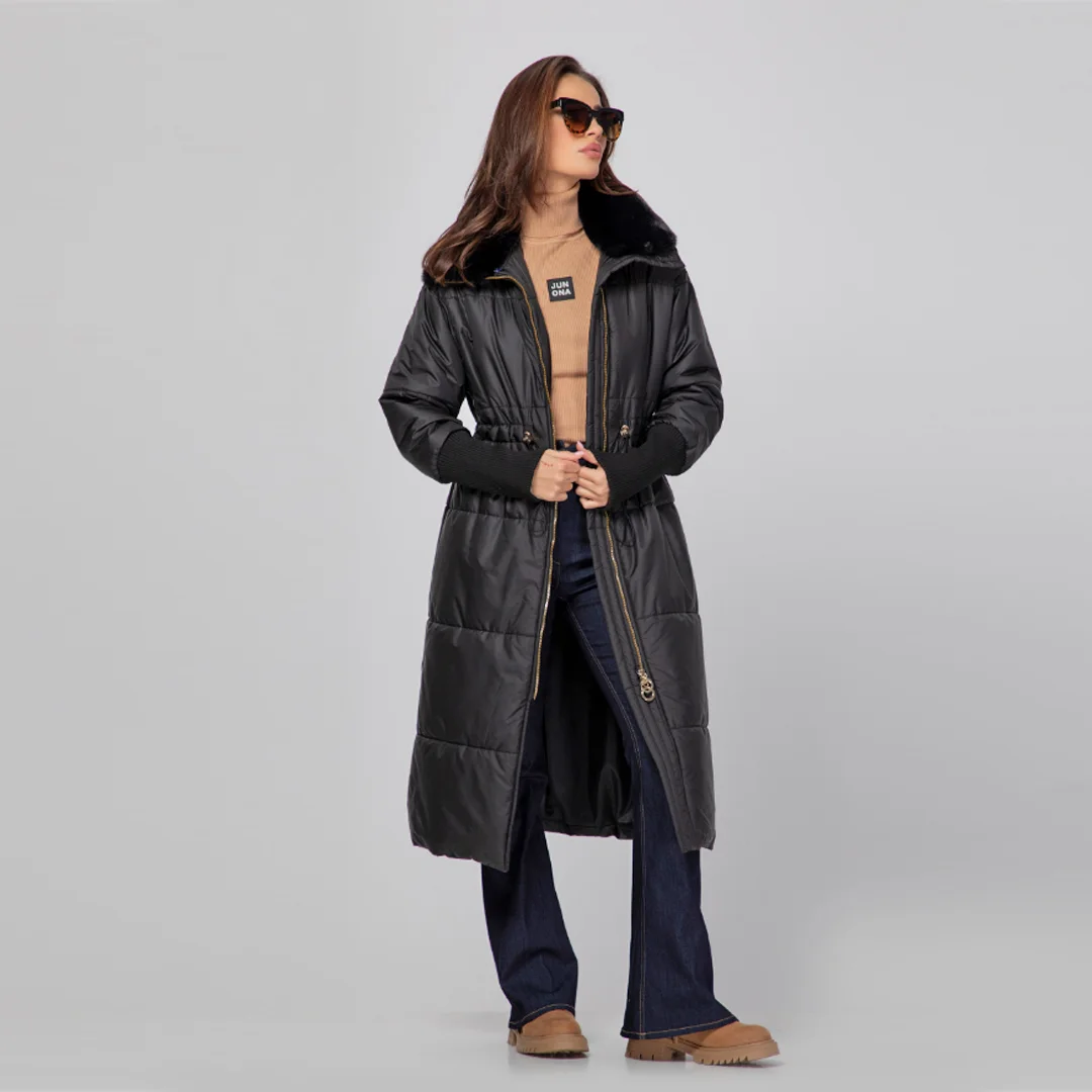 Дълго шушляково яке