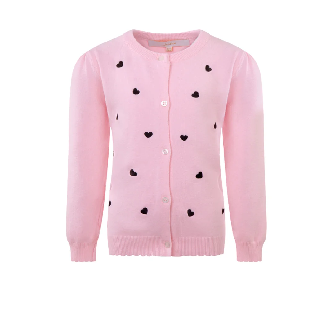 Детска плетена жилетка