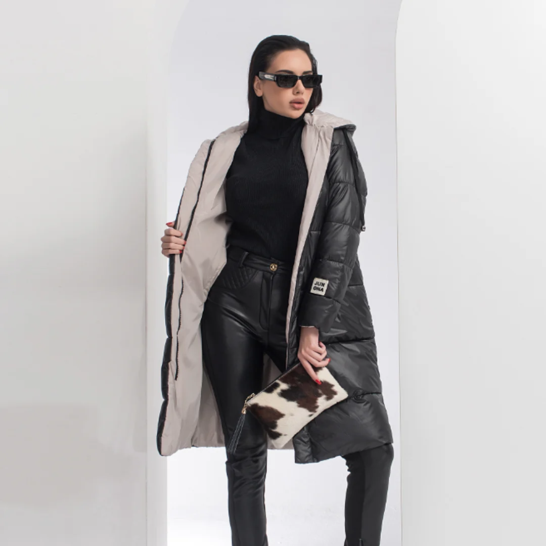 Дълго шушляково яке