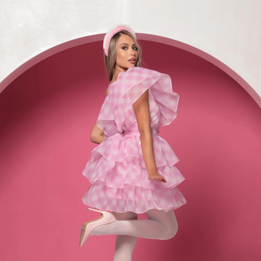 Рокля с едно рамо