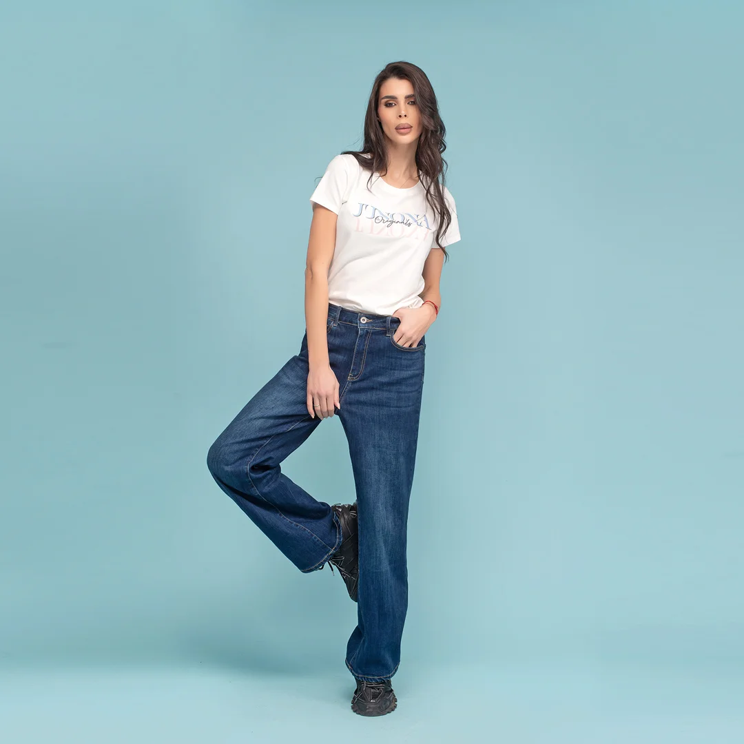 Дънки с висока талия