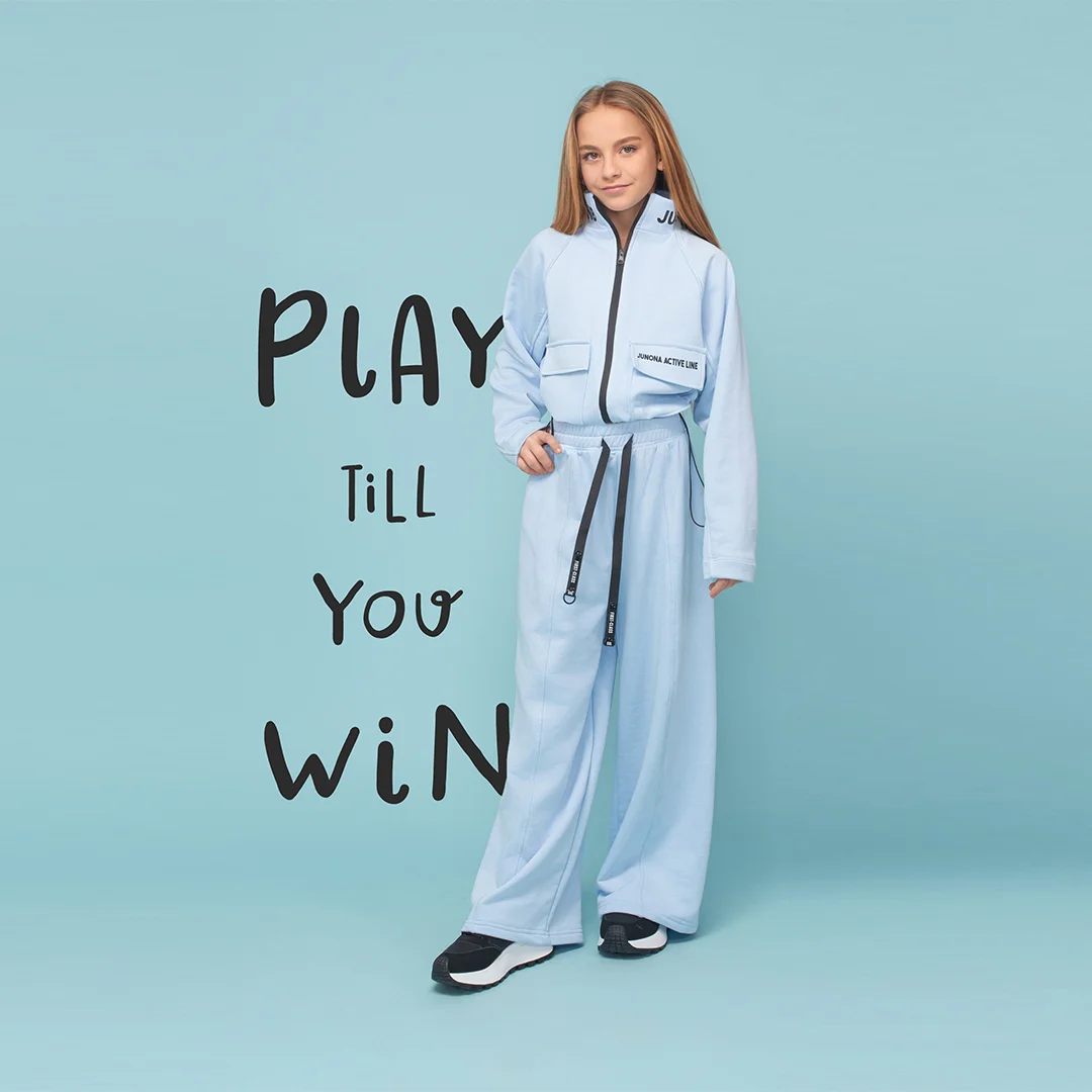 Детски суитшърт с джобове