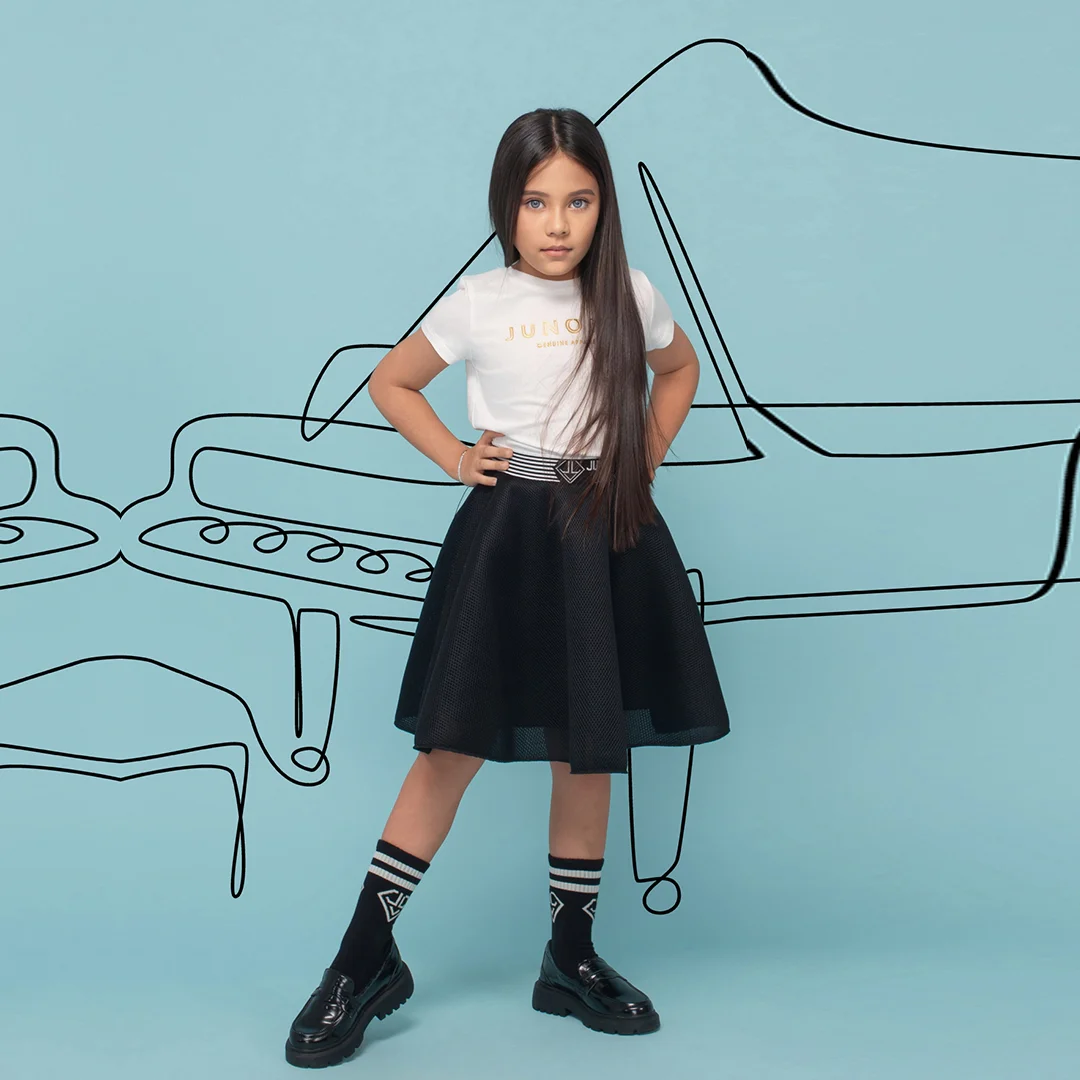 Детска разкроена пола