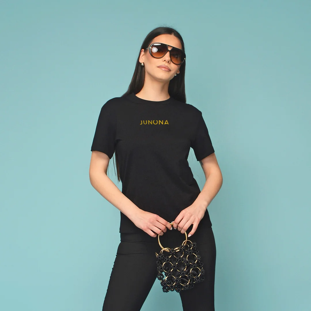Тениска с лого Junona