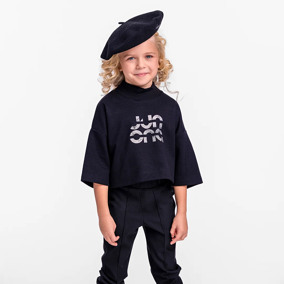 Оувърсайз тениска с принт Junona