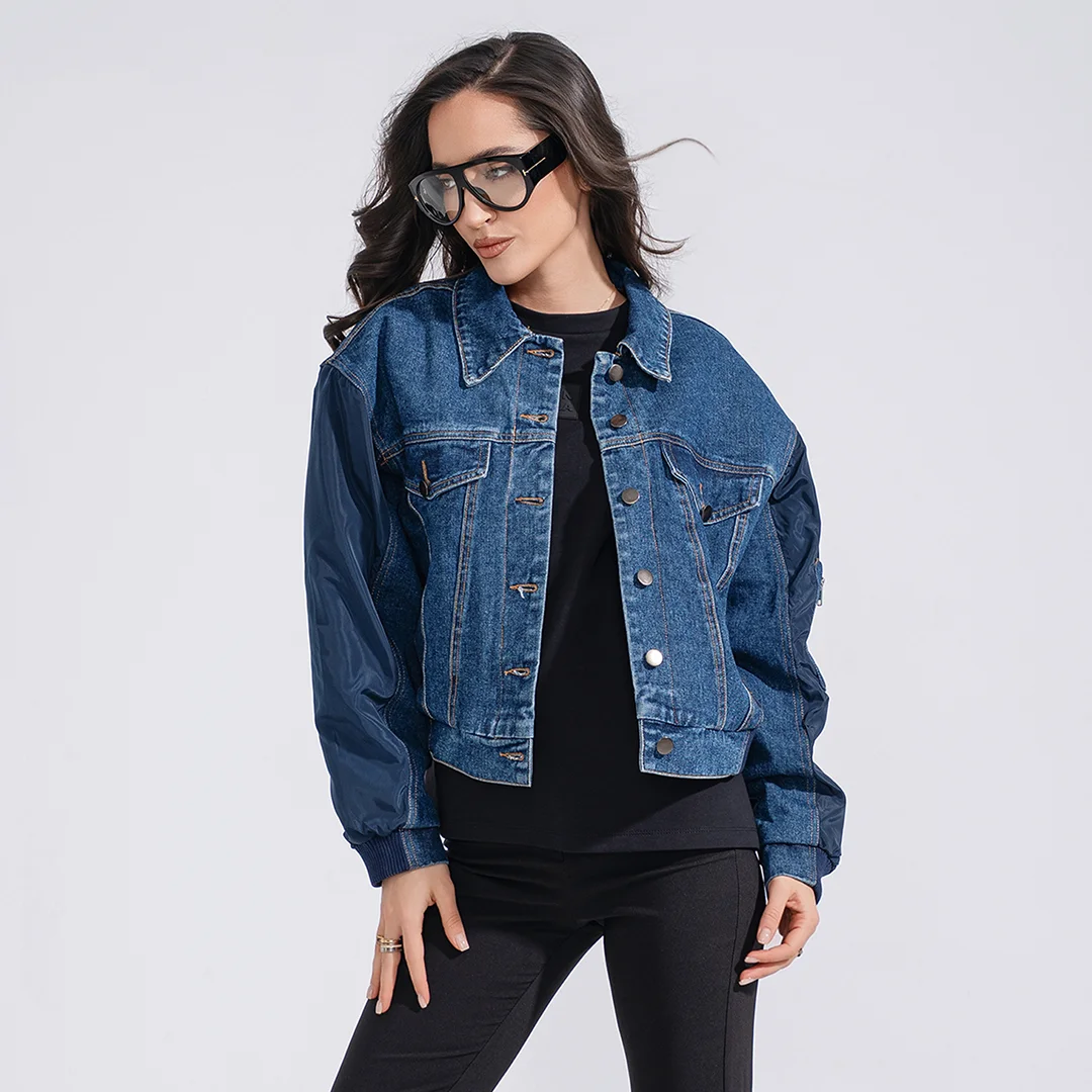 Яке от комбиниран деним Junona