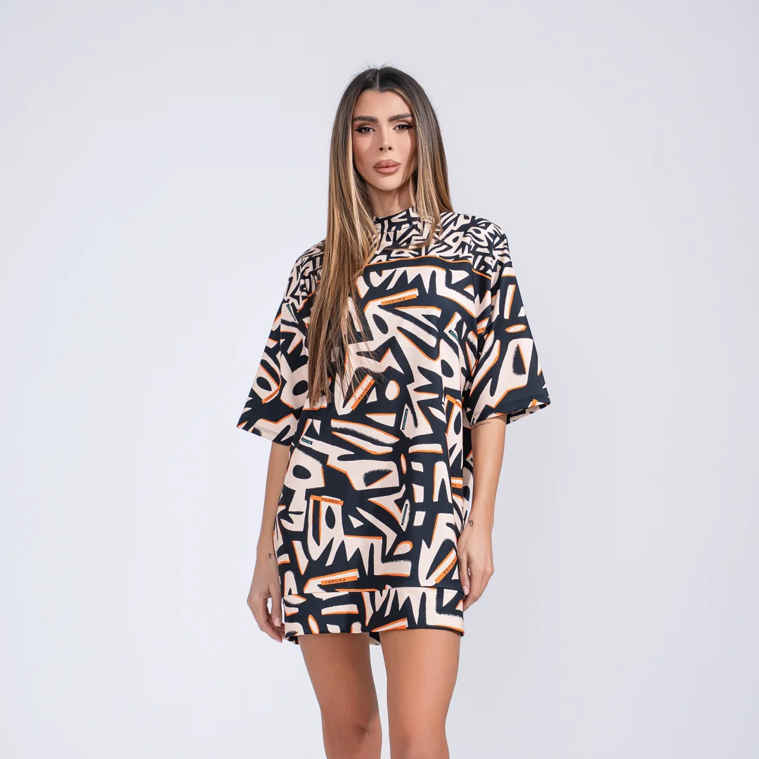 Рокля Jfit Beige/Black